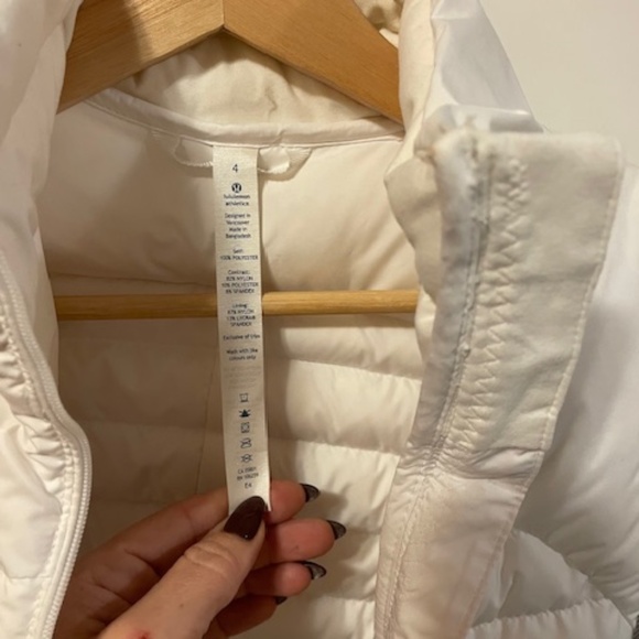 LULULEMON SLIM FIT PUFFER JACKET - Picture 4 of 5